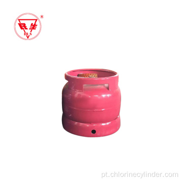 Portable mini empty  6kg 14.4l  lpg gas cylinders factory production to  nigeria